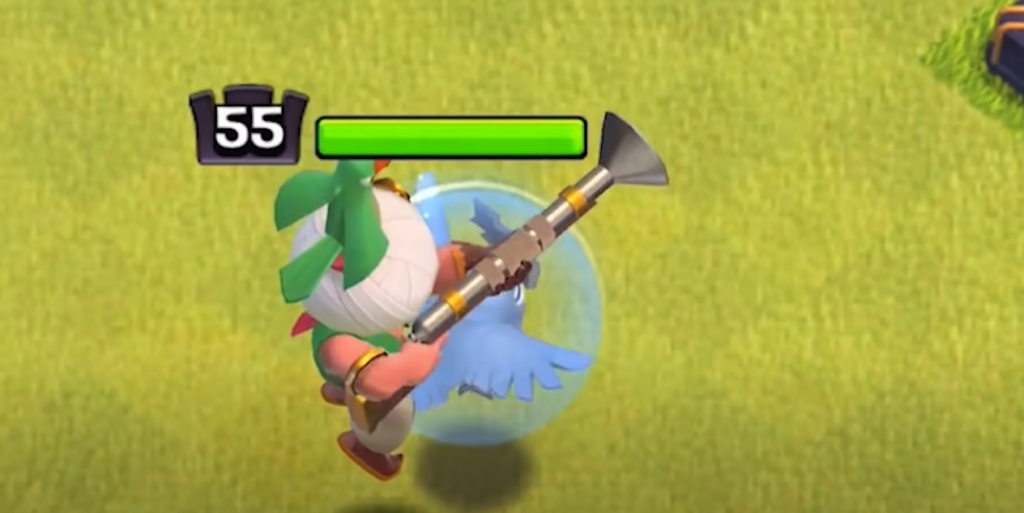 the upgraded pet in the game Clash of Clans